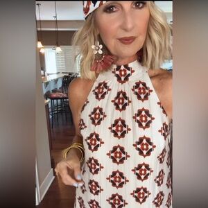 Seashell Raffia Earrings